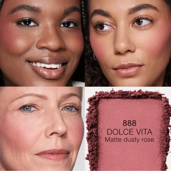 NARS Afterglow liquid, Powder & Multipurpose Blush stick set in Dolce Vida NIB - Picture 10 of 14